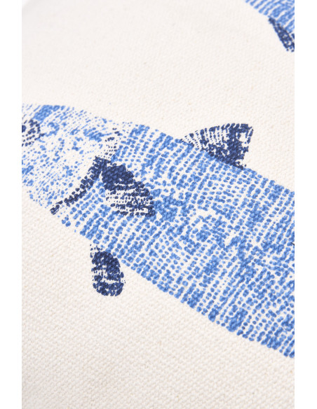  Peces decorativo azul 