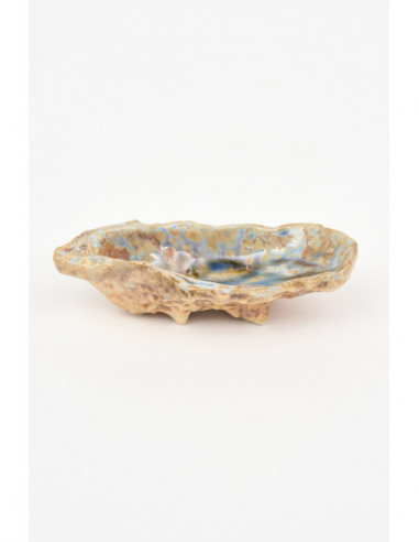  Cuenco de ostra beige 