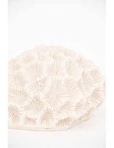 Lámpara de coral blanca de resina 2