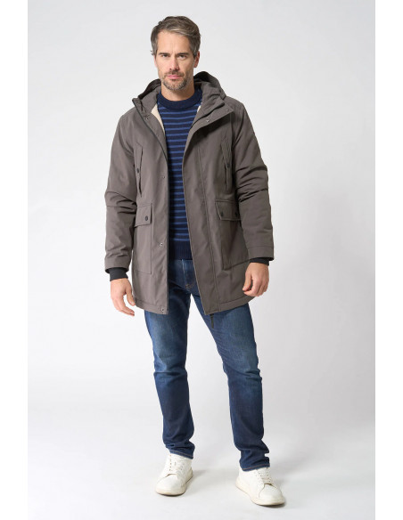 Abrigo de hombre náutico Impermeable