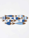 mural peces madera 