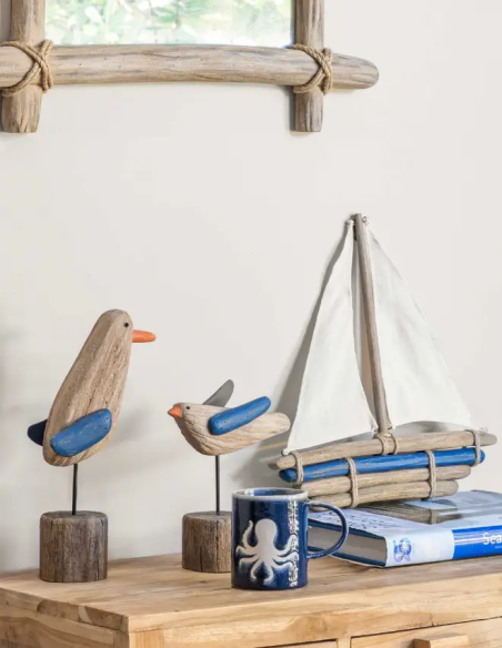  gaviota madera grande 