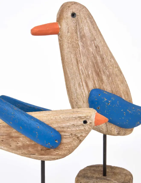  gaviota madera grande 
