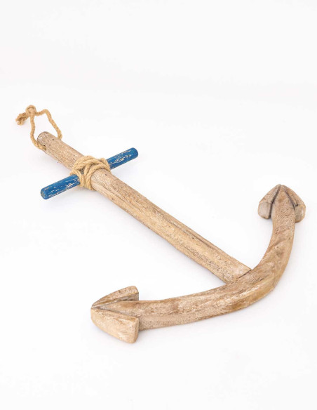  ancla madera rústica 