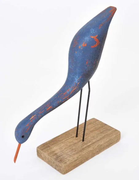  figura pájaro de madera 
