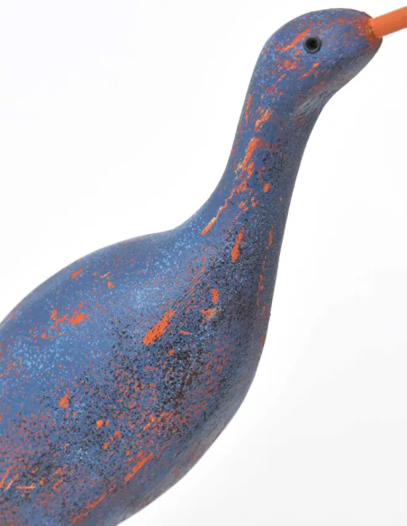  Figura de ave marina madera 