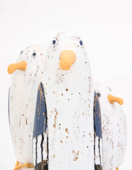  gaviota madera decorativa