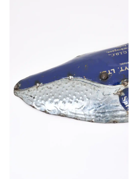  ballena en metal reciclado 
