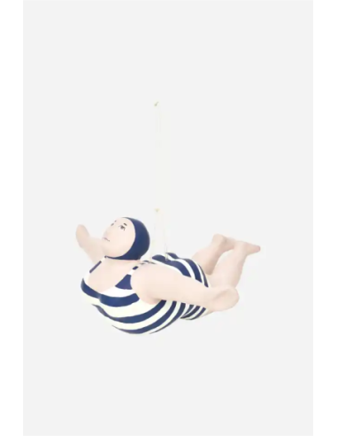 bañista papel maché grande 