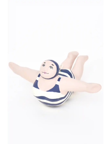  Bañista en papel maché pequeña 