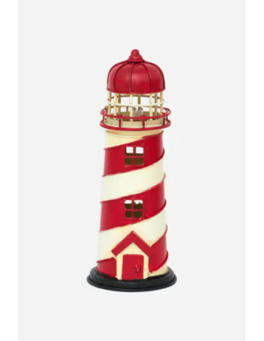 faro con luz rojo 