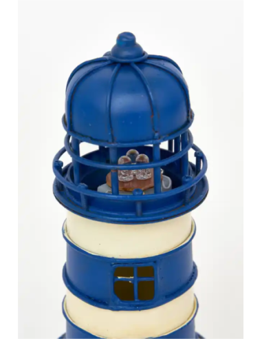  faro con luz azul 