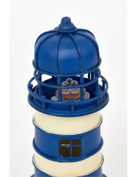  faro con luz azul 