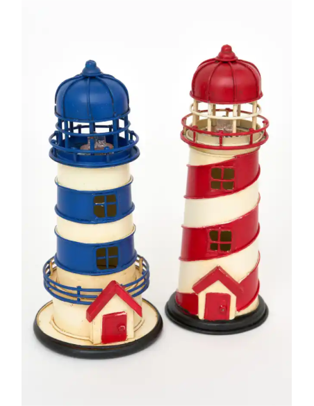  faro con luz azul