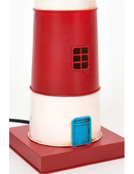  faro rojo azul y blanco electrico 