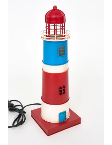  faro rojo azul y blanco electrico 