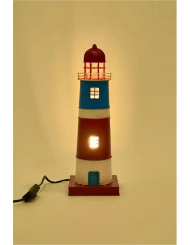  faro rojo azul y blanco electrico