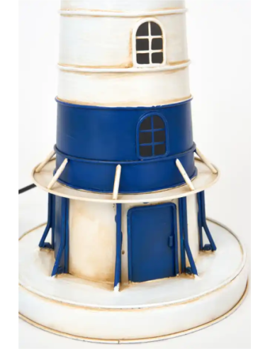  faro blanco y azul electrico 