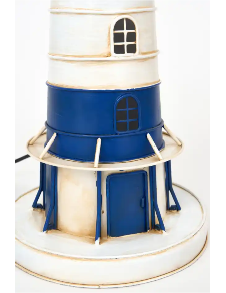  faro blanco y azul electrico 