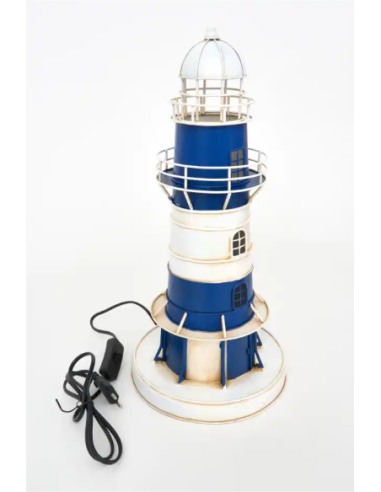  faro blanco y azul electrico 