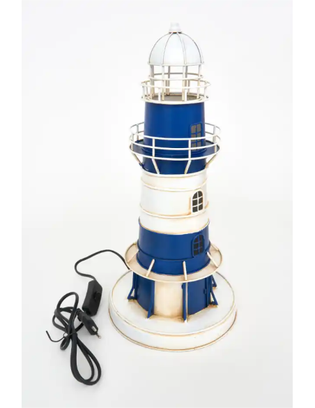  faro blanco y azul electrico 
