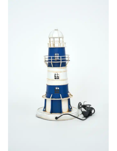  faro blanco y azul electrico
