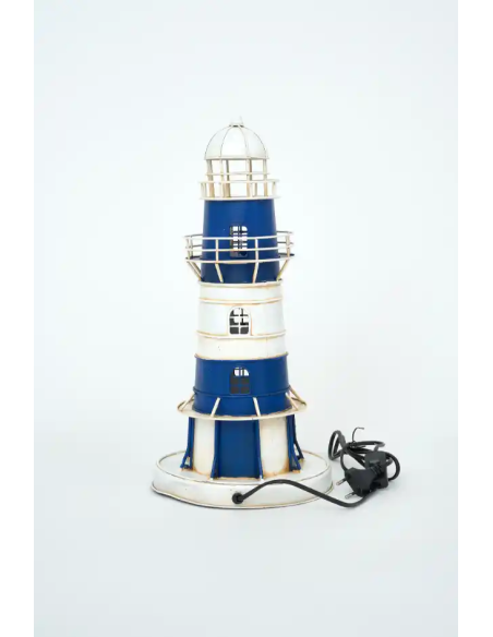  faro blanco y azul electrico