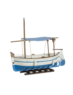 Maqueta de Llaud mallorquín con toldo 2