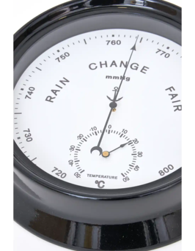  reloj pared barómetro náutico 