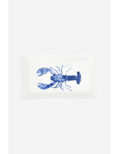 plato porcelana langosta 