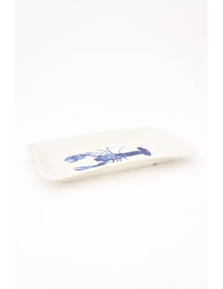  plato porcelana langosta 