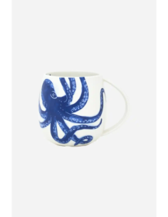 taza porcelana pulpo 