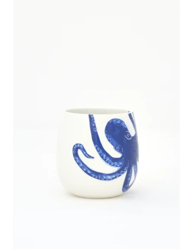  taza porcelana pulpo 