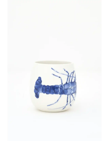  taza porcelana langosta 
