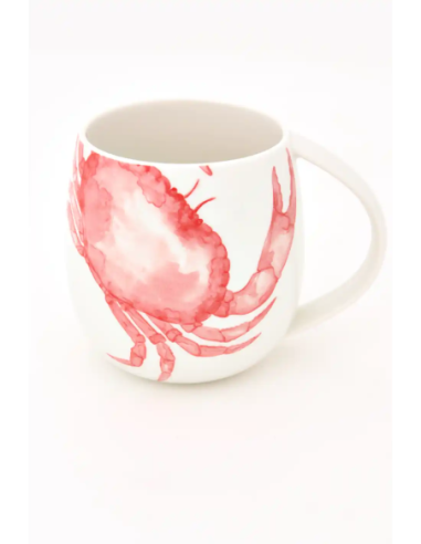  taza porcelana cangrejo 