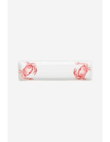 bandeja porcelana cangrejos 