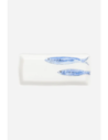 Plato rectangular peces porcelana 
