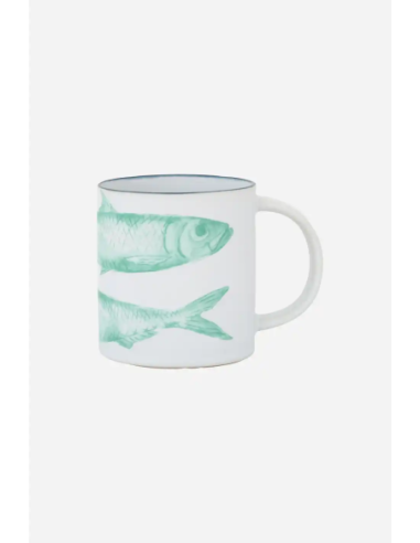 mug de gres peces 