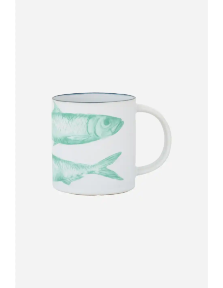 mug de gres peces 