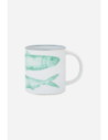 mug de gres peces 