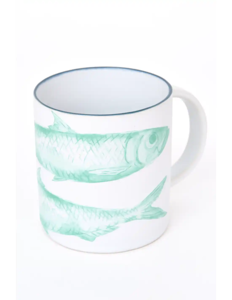  mug de gres peces 
