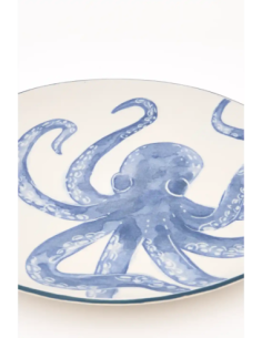 plato grande gres pulpo  2
