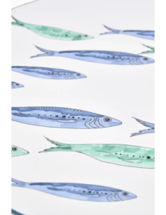 plato grande gres banco de peces  2