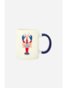 taza langosta ceramica 