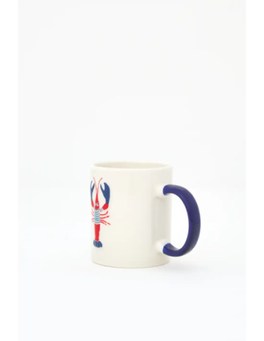  taza langosta ceramica 