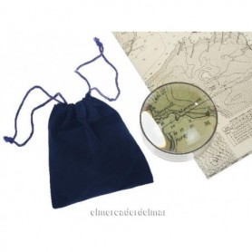 Lupa náutica acabado en níquel