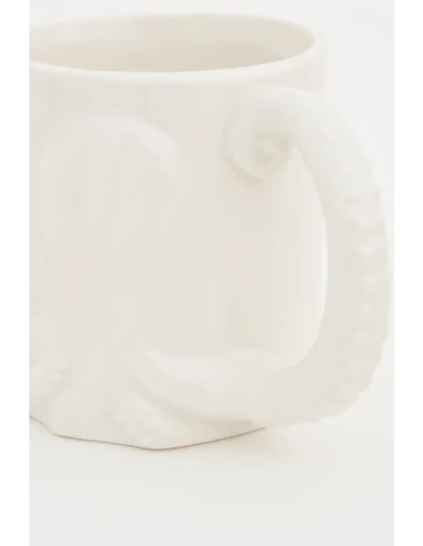  taza gres relieve pulpo 
