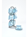juego de café en gres 