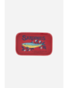 Plato vintage sardinas de dolomita - Rojo 