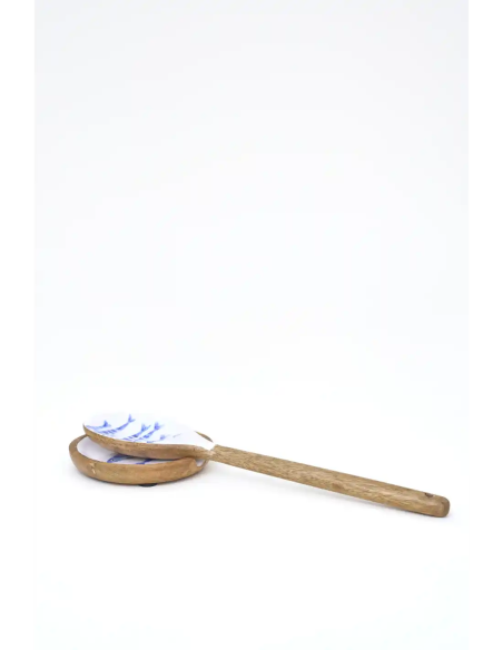  cuchara de madera esmaltada 